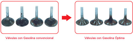 Valvulas gasolina