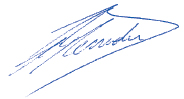 Firma Ricardo Serrador Ornilla